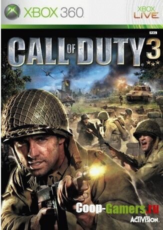 [XBOX360] Call of Duty 3 (FreeBoot) (2006) [Region Free] [RUS]