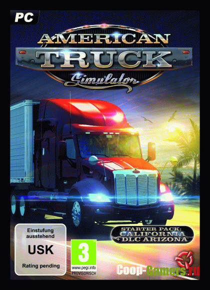 American Truck Simulator [v 1.3.1.1s + 7 DLC] (2016) PC | 